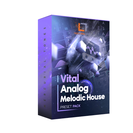 Mercurial Tones Vital Analog Melodic House Presets Pack WAV MiDi Synth Presets